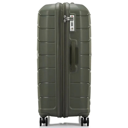Samsonite Oc2Lite 75 cm 4 Wheeled Expandable Spinner Suitcase - Olive Green