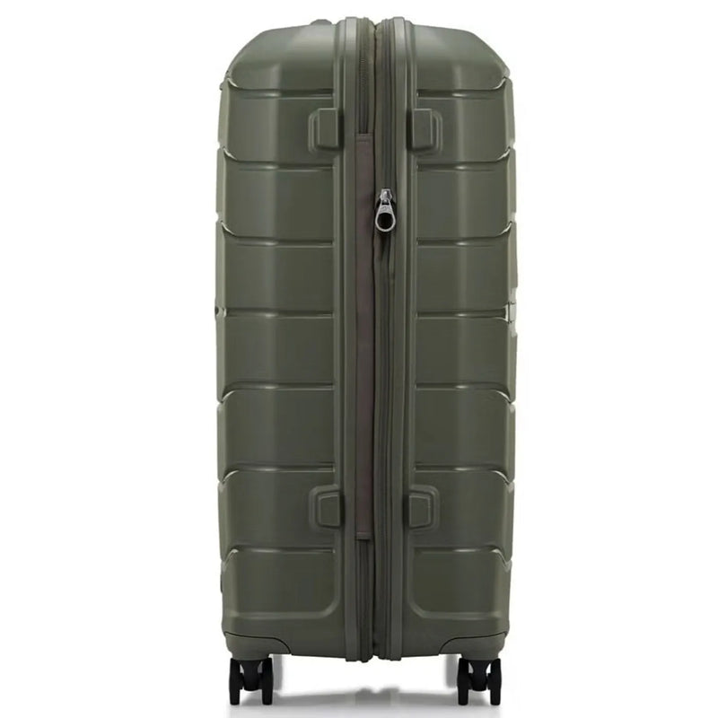 Samsonite Oc2Lite 75 cm 4 Wheeled Expandable Spinner Suitcase - Olive Green