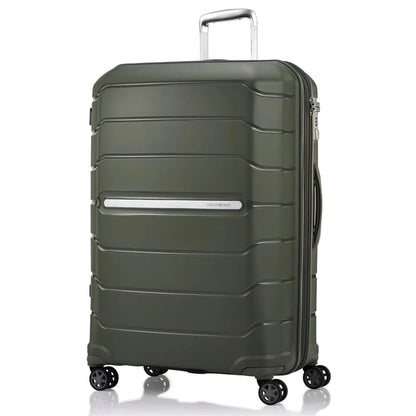 Samsonite Oc2Lite 75 cm 4 Wheeled Expandable Spinner Suitcase - Olive Green