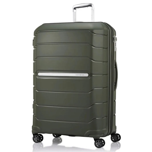 Samsonite Oc2Lite 75 cm 4 Wheeled Expandable Spinner Suitcase - Olive Green