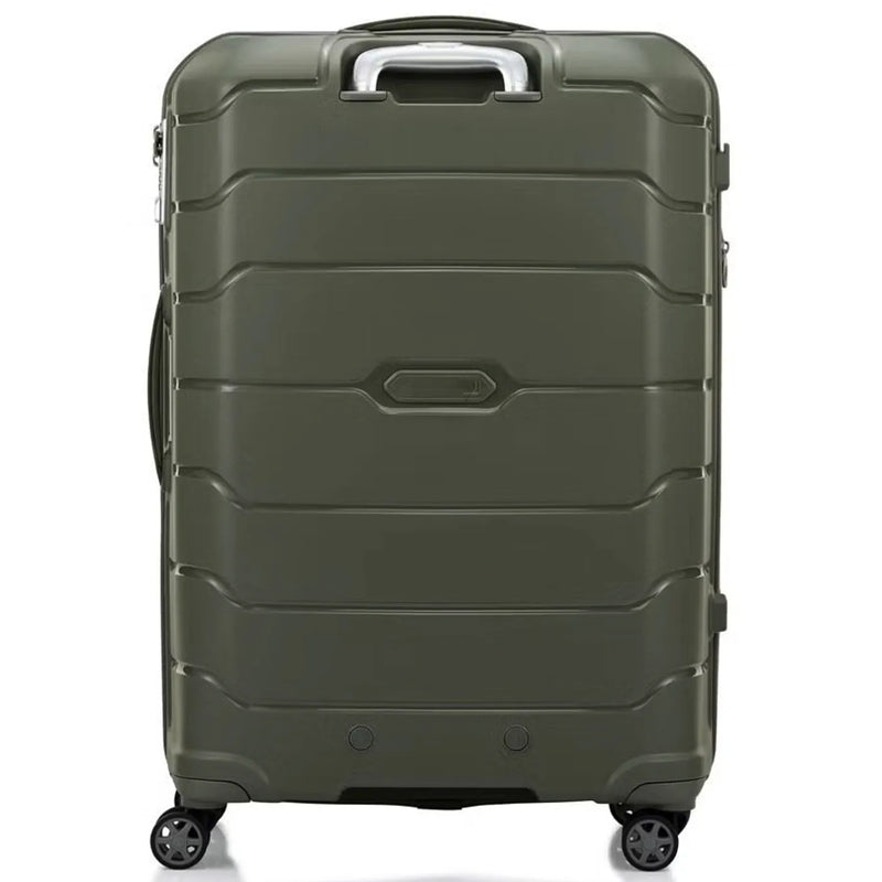 Samsonite Oc2Lite 75 cm 4 Wheeled Expandable Spinner Suitcase - Olive Green