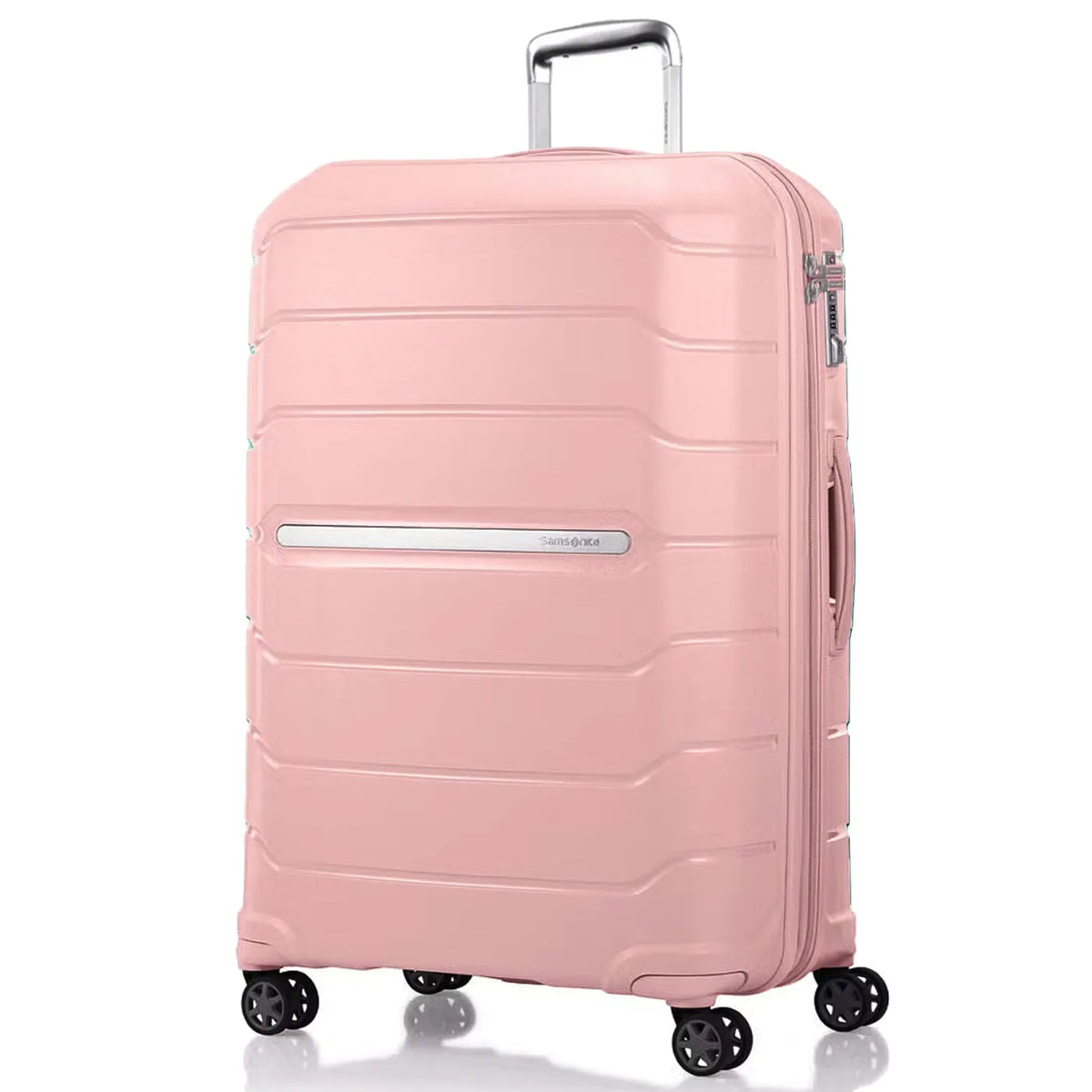 Samsonite Oc2Lite 75 cm 4 Wheeled Expandable Spinner Suitcase - Pink Lemonade