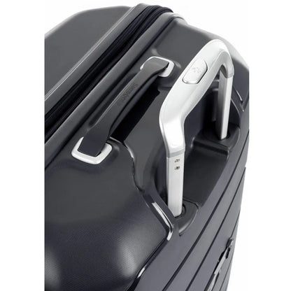 Push button retractable handle