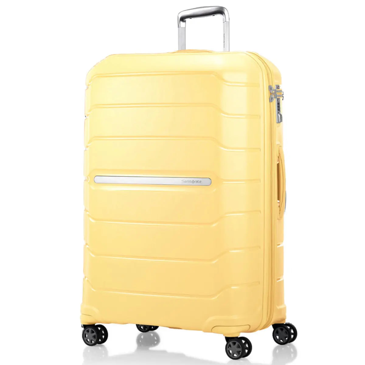 Samsonite Oc2Lite 75 cm 4 Wheeled Expandable Suitcase - Lemonade