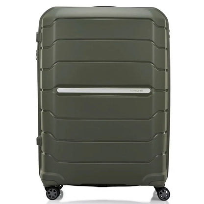Samsonite Oc2Lite 81 cm 4-Wheel Expandable Spinner Suitcase - Olive Green