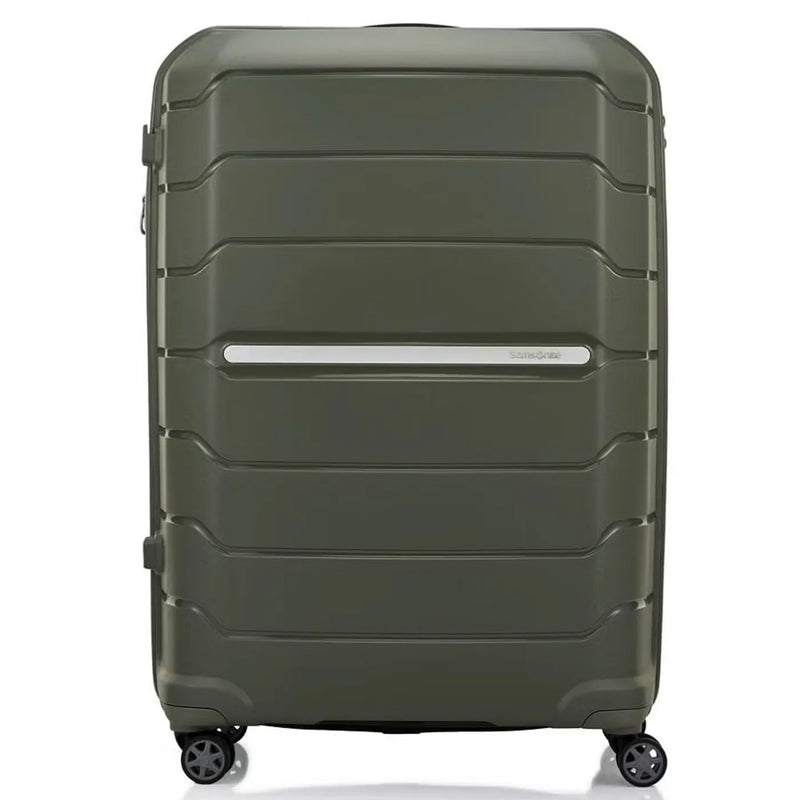 Samsonite Oc2Lite 81 cm 4-Wheel Expandable Spinner Suitcase - Olive Green