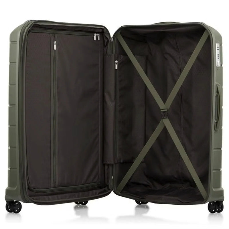 Samsonite Oc2Lite 81 cm 4-Wheel Expandable Spinner Suitcase - Olive Green