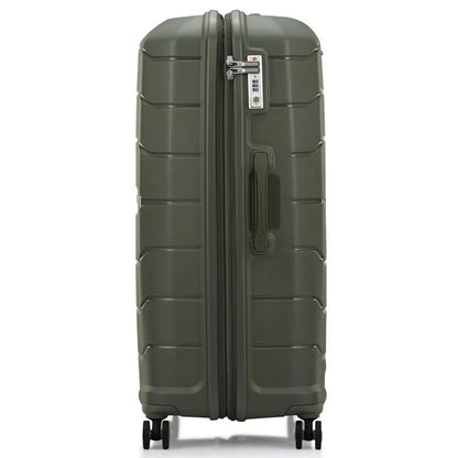 Samsonite Oc2Lite 81 cm 4-Wheel Expandable Spinner Suitcase - Olive Green