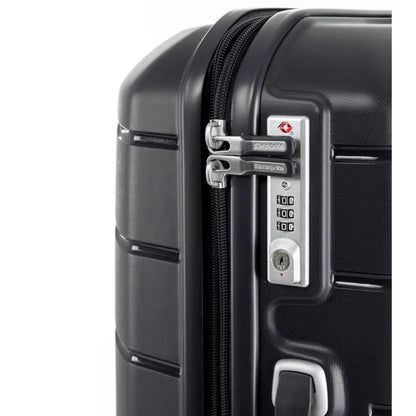 Integrated 3 digit TSA combination lock