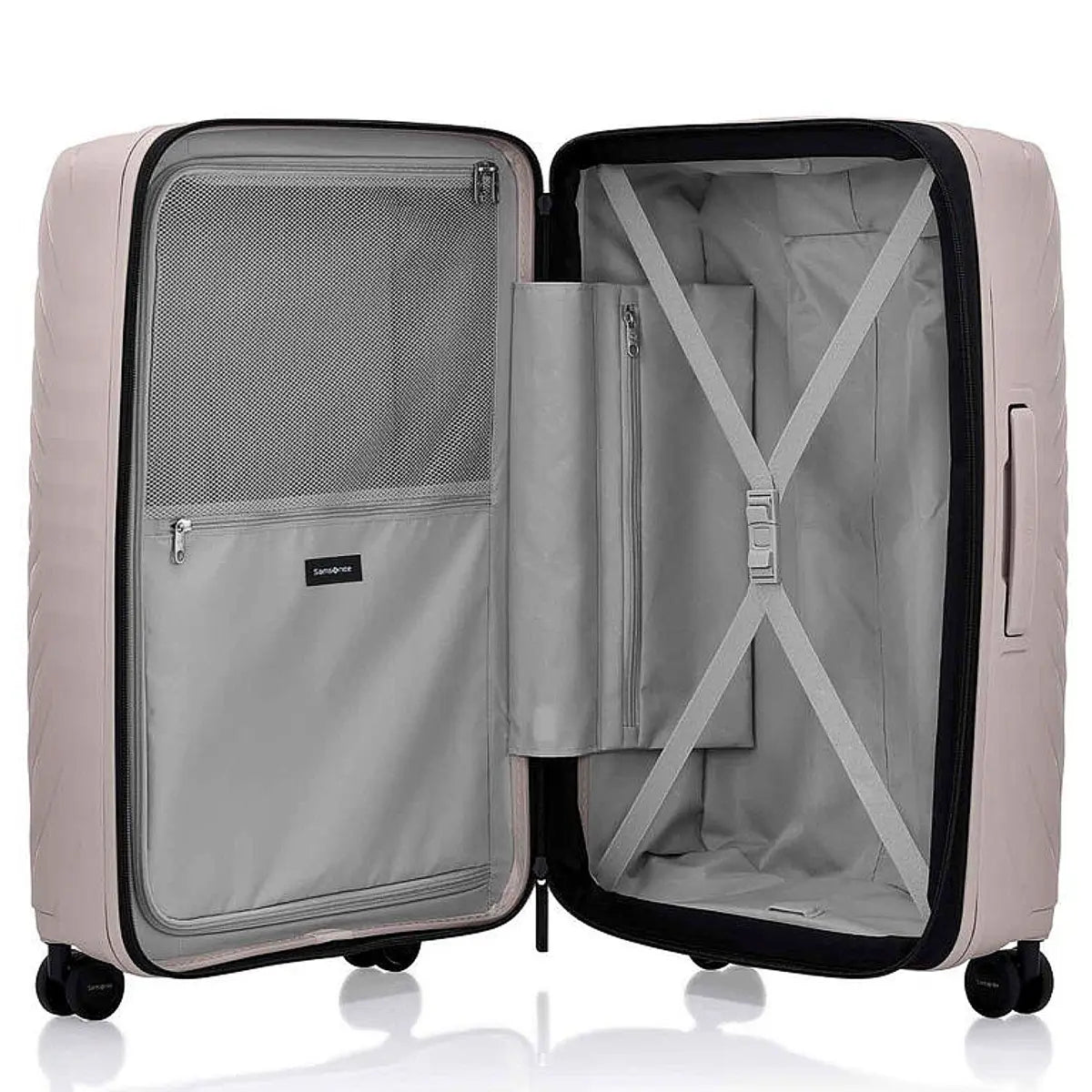 Samsonite OctoLite Neo 81 cm Expandable Spinner Suitcase Taupe