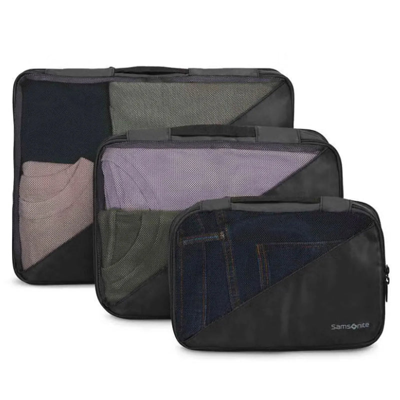 Samsonite Packing Cubes (Set of 3) - Black