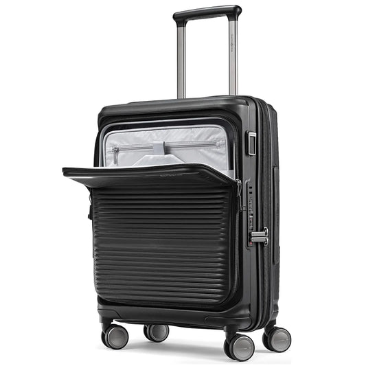 Samsonite Paralux 55 cm Expandable Carry-on Suitcase - Black