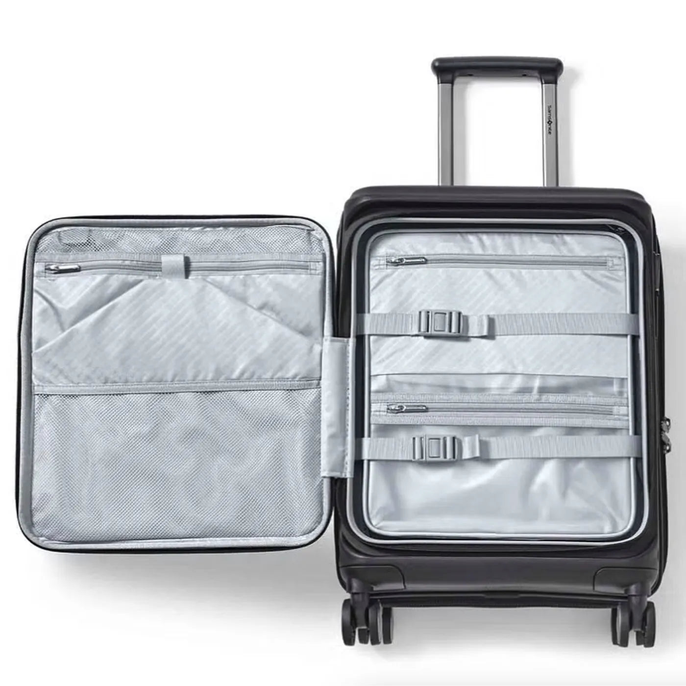 Samsonite Paralux 55 cm Expandable Carry-on Suitcase - Black