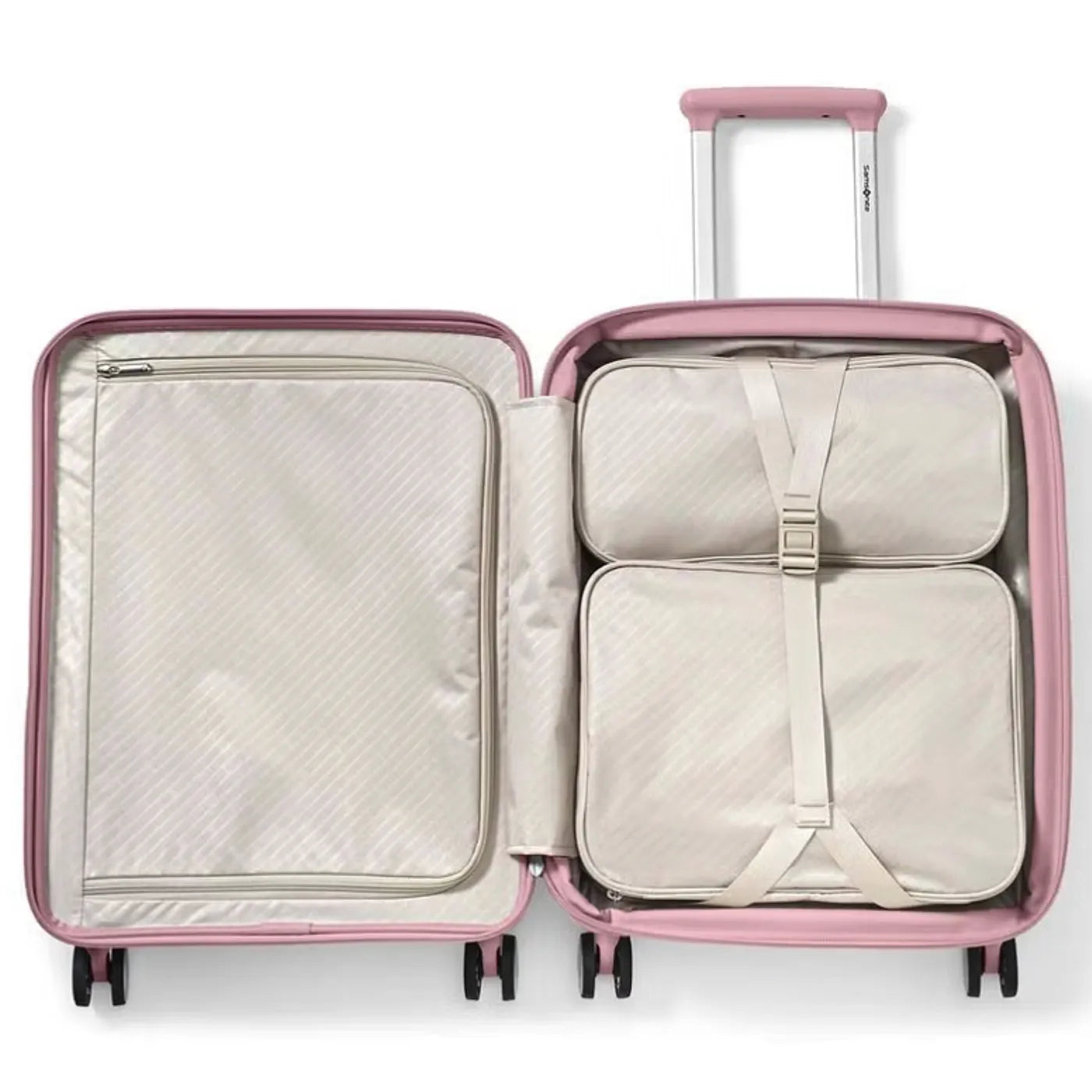 Samsonite Paralux 55 cm Expandable Carry-on Suitcase - Dusty Pink