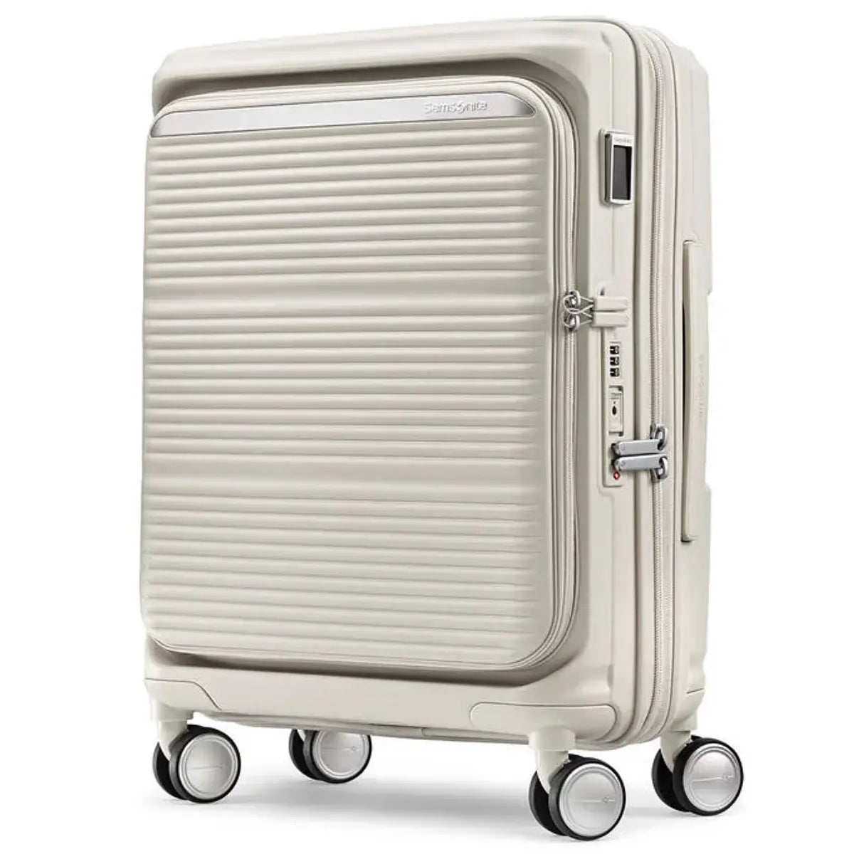Samsonite Paralux 55 cm Expandable Carry-on Suitcase - Stone Grey