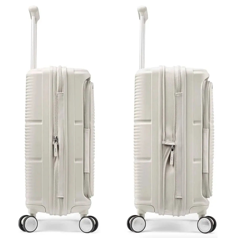 Samsonite Paralux 55 cm Expandable Carry-on Suitcase - Stone Grey