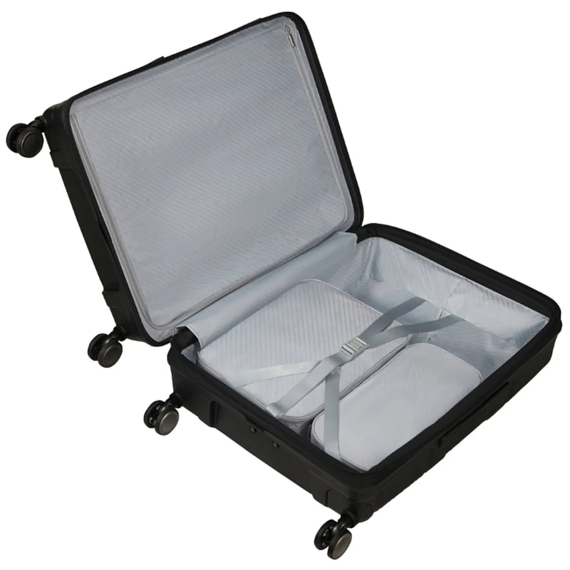 Samsonite Paralux 67 cm Expandable Front Opening Suitcase - Black