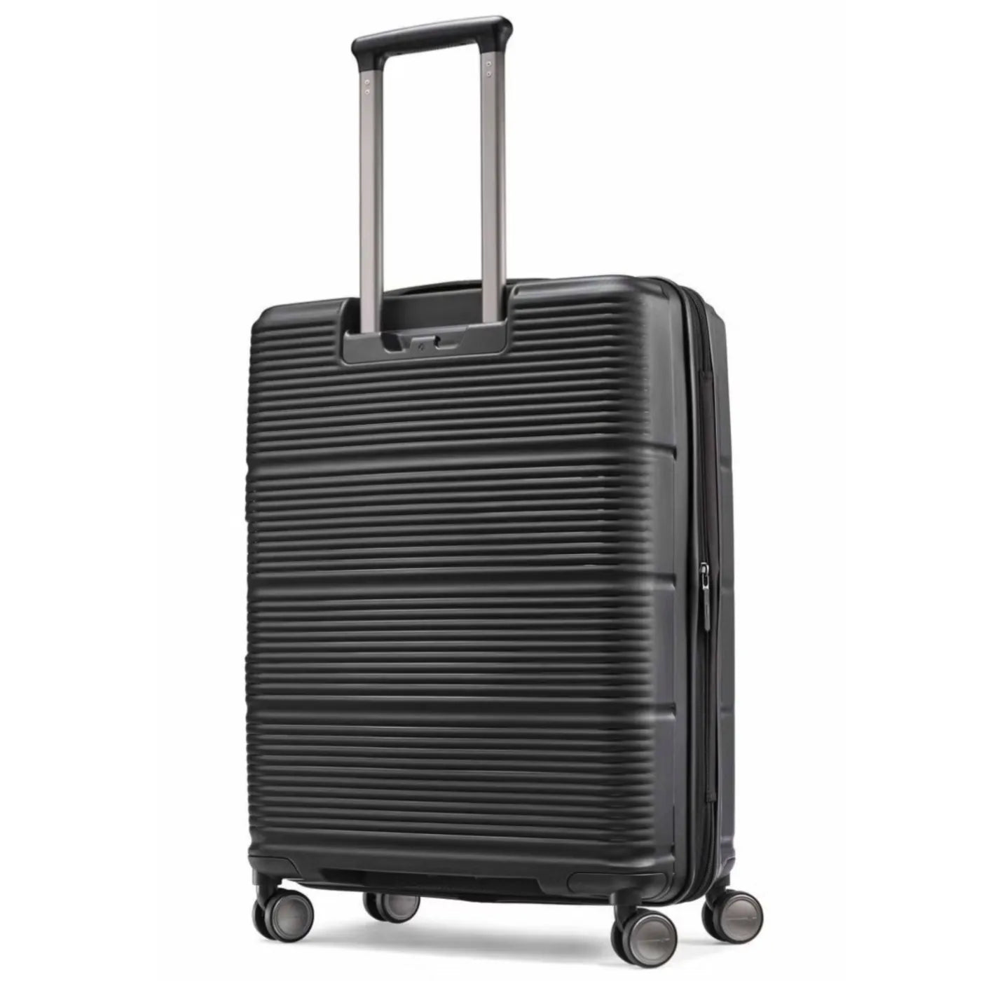 Samsonite Paralux 67 cm Expandable Front Opening Suitcase - Black
