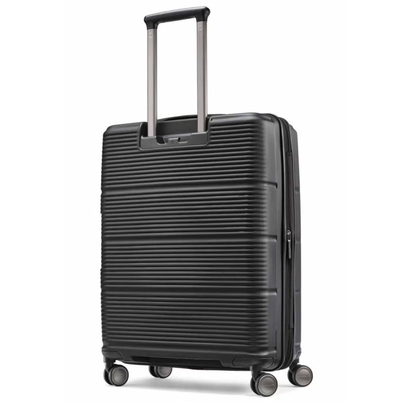 Samsonite Paralux 67 cm Expandable Front Opening Suitcase - Black