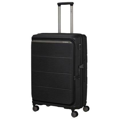 Samsonite Paralux 75 cm Expandable Front Opening Suitcase - Black