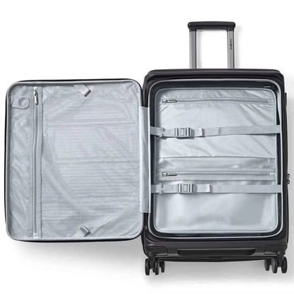 Samsonite Paralux 75 cm Expandable Front Opening Suitcase - Black