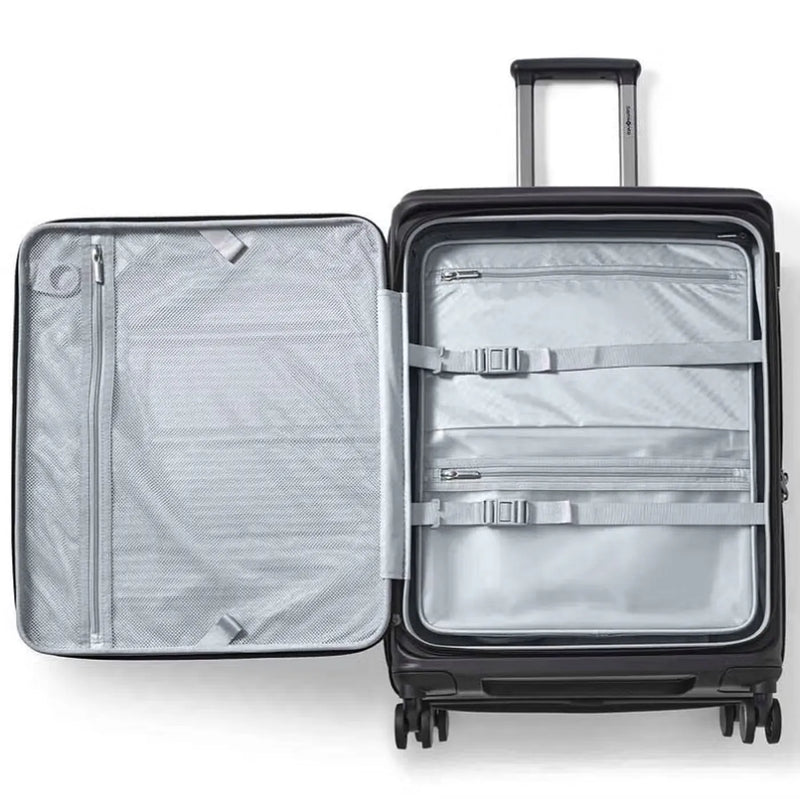 Samsonite Paralux 75 cm Expandable Front Opening Suitcase - Black