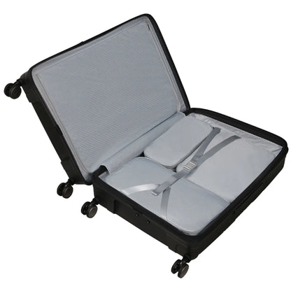 Samsonite Paralux 75 cm Expandable Front Opening Suitcase - Black