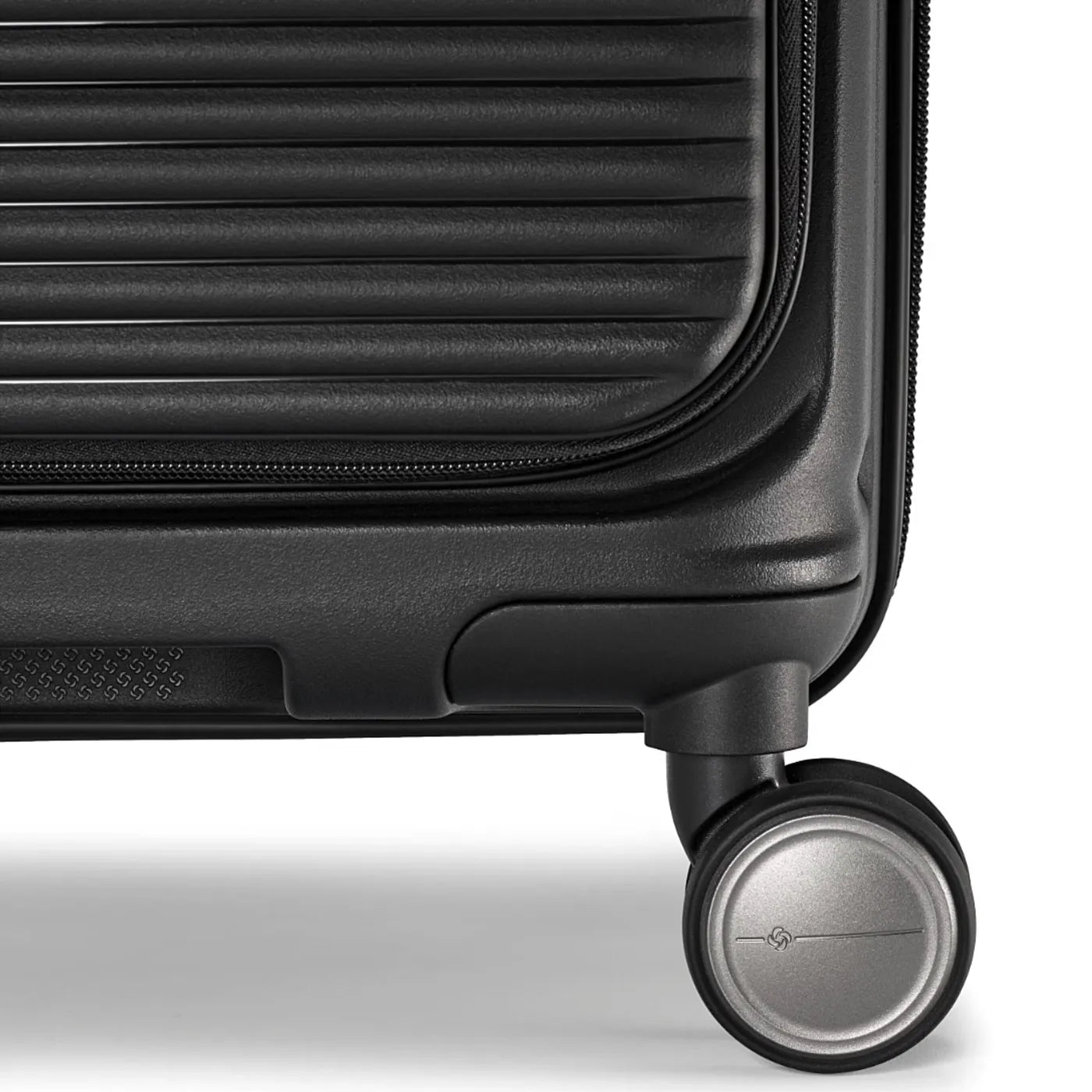 Samsonite Paralux 75 cm Expandable Front Opening Suitcase - Black