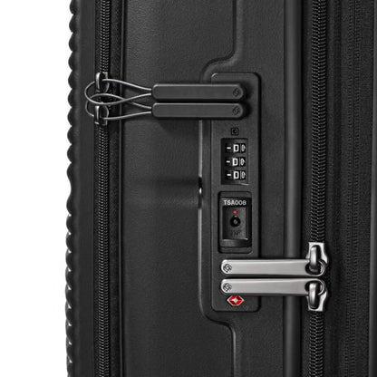 Samsonite Paralux 75 cm Expandable Front Opening Suitcase - Black