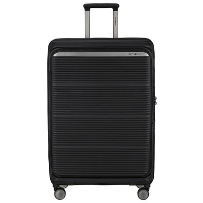 Samsonite Paralux 75 cm Expandable Front Opening Suitcase - Black