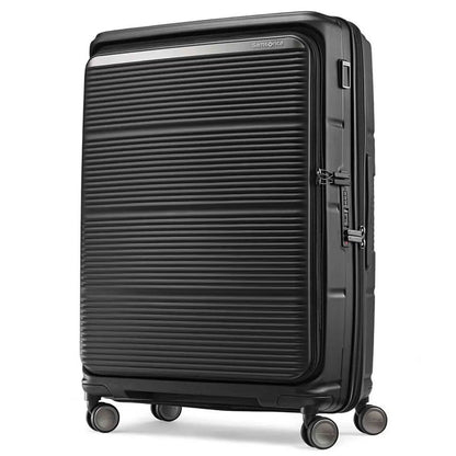 Samsonite Paralux 75 cm Expandable Front Opening Suitcase - Black