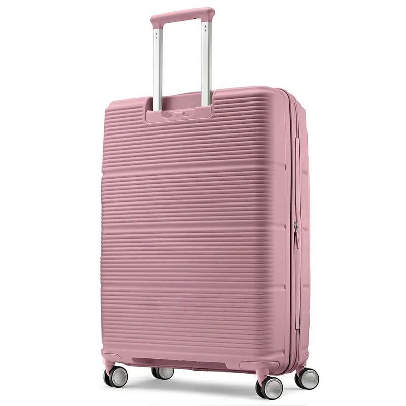 Samsonite Paralux 75 cm Expandable Front Opening Suitcase - Dusty Pink