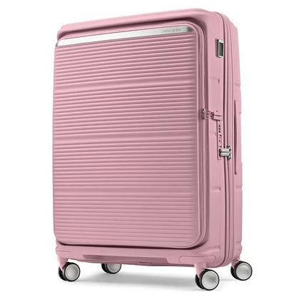 Samsonite Paralux 75 cm Expandable Front Opening Suitcase - Dusty Pink