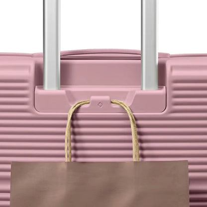 Samsonite Paralux 75 cm Expandable Front Opening Suitcase - Dusty Pink