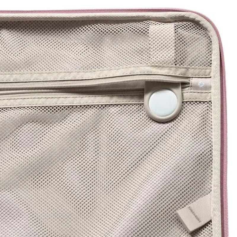 Samsonite Paralux 75 cm Expandable Front Opening Suitcase - Dusty Pink
