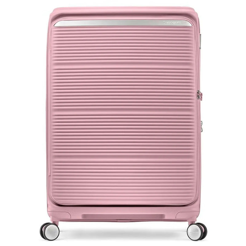 Samsonite Paralux 75 cm Expandable Front Opening Suitcase - Dusty Pink