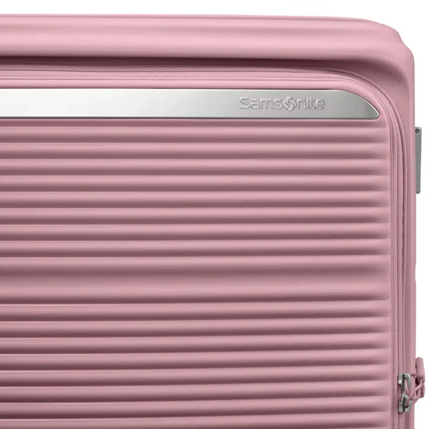 Samsonite Paralux 75 cm Expandable Front Opening Suitcase - Dusty Pink