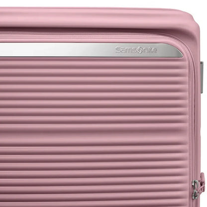 Samsonite Paralux 75 cm Expandable Front Opening Suitcase - Dusty Pink