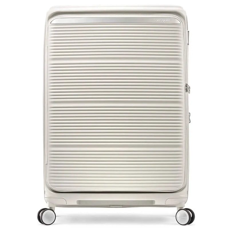 Samsonite Paralux 75 cm Expandable Front Opening Suitcase - Stone Grey