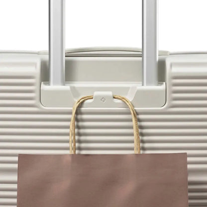 Samsonite Paralux 75 cm Expandable Front Opening Suitcase - Stone Grey