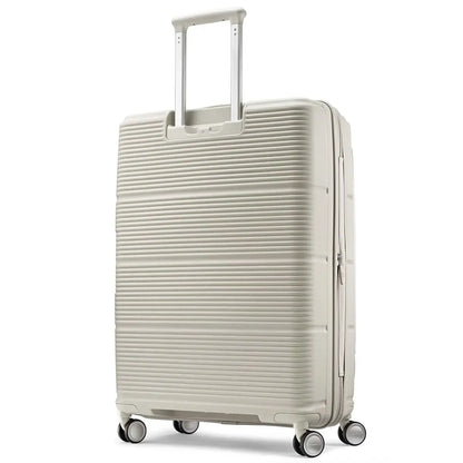 Samsonite Paralux 75 cm Expandable Front Opening Suitcase - Stone Grey