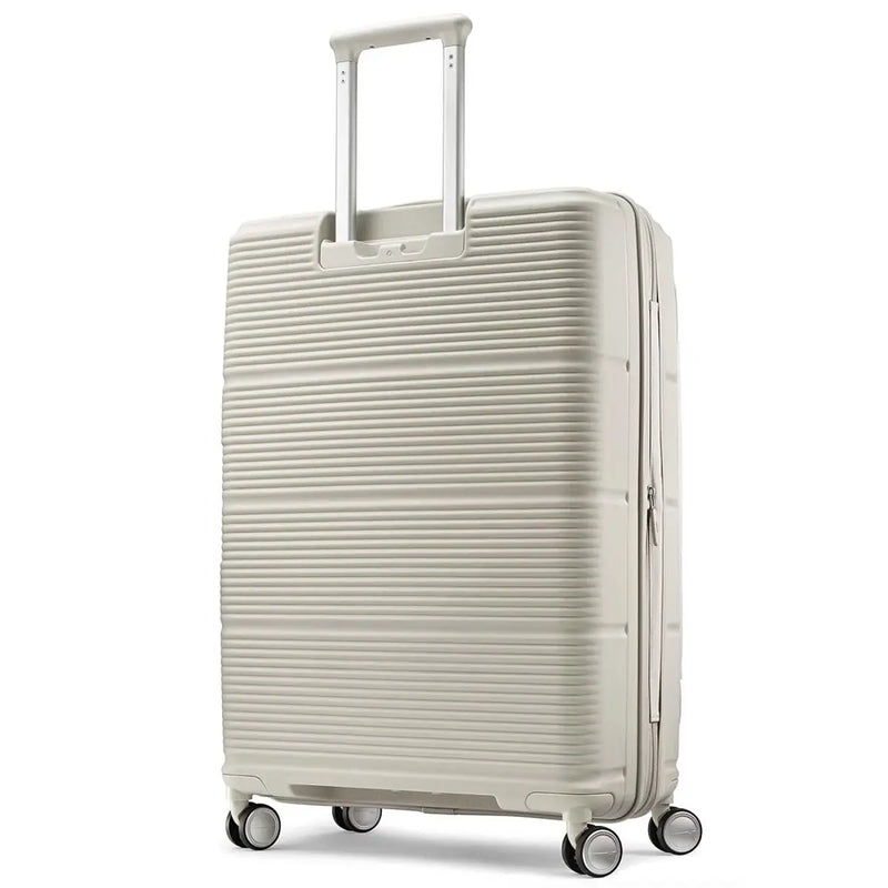 Samsonite Paralux 75 cm Expandable Front Opening Suitcase - Stone Grey