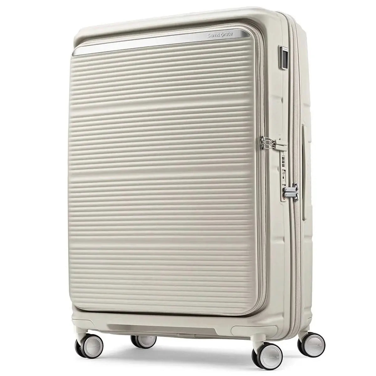 Samsonite Paralux 75 cm Expandable 4-Wheel Suitcase - Stone Grey