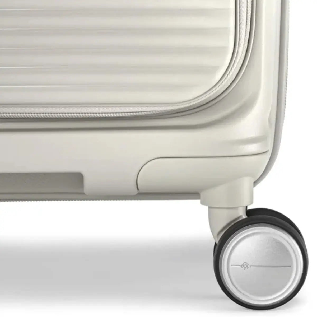 Samsonite Paralux 75 cm Expandable Front Opening Suitcase - Stone Grey