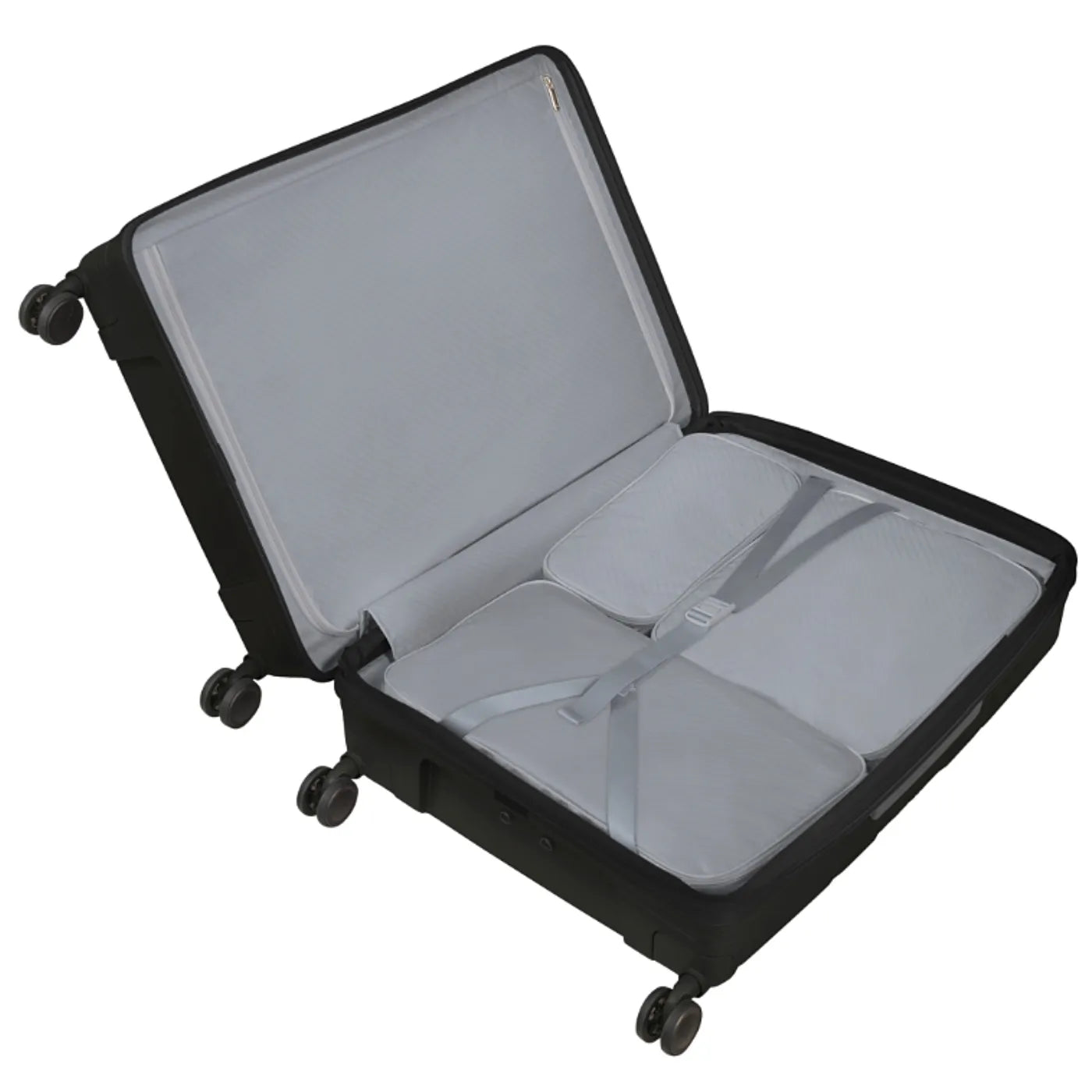 Samsonite Paralux 81 cm Expandable Front Opening Suitcase - Black