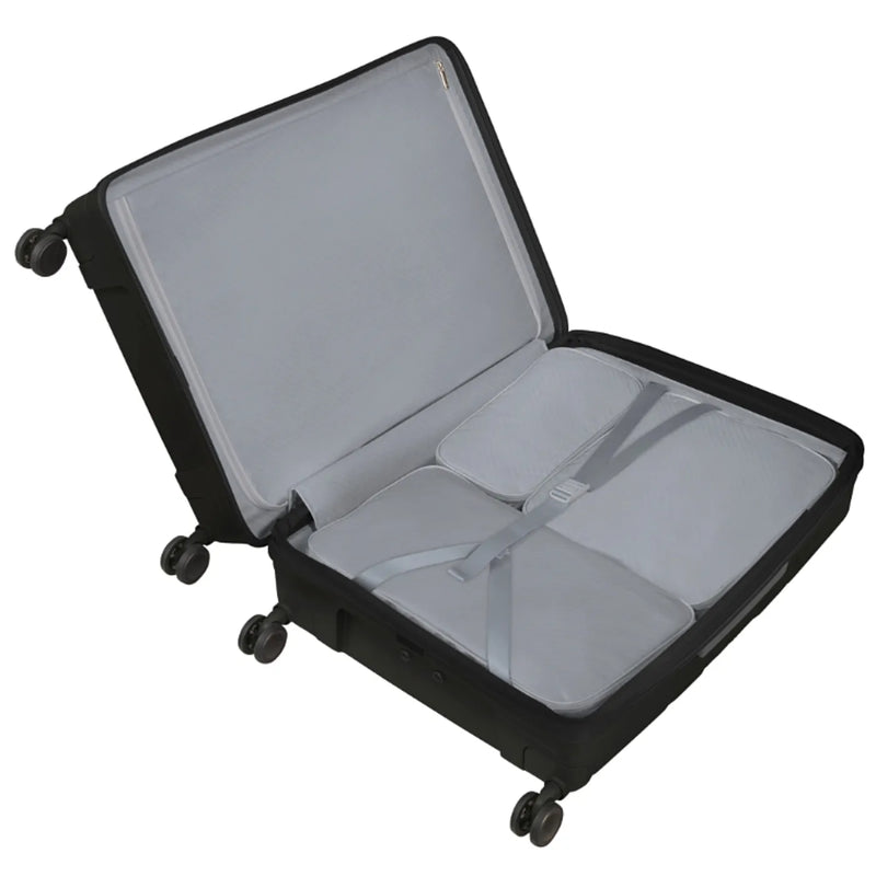 Samsonite Paralux 81 cm Expandable Front Opening Suitcase - Black
