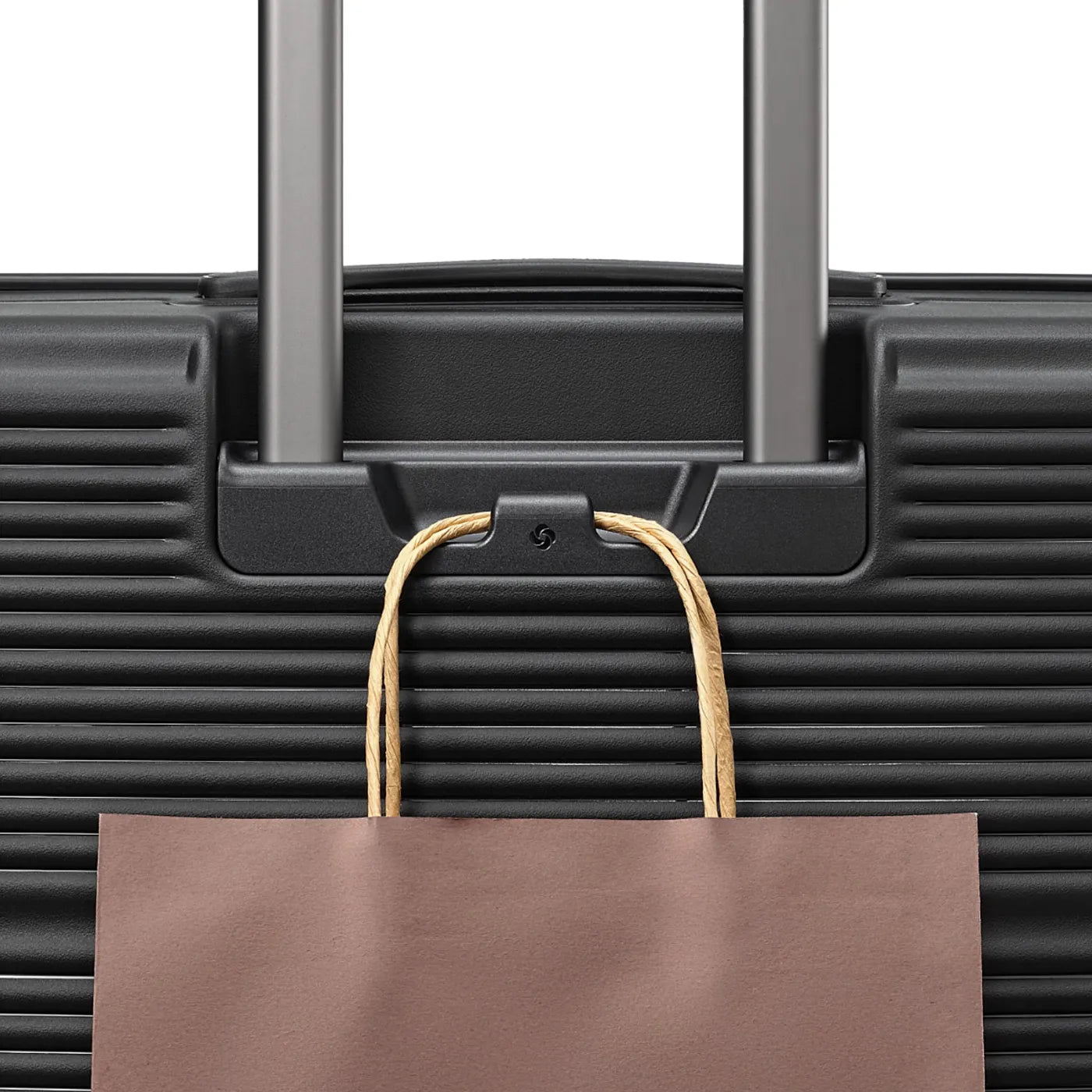 Samsonite Paralux 81 cm Expandable Front Opening Suitcase - Black