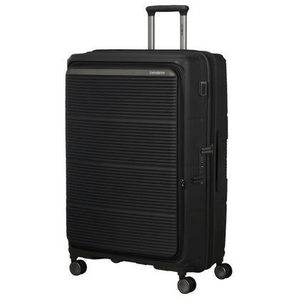 Samsonite Paralux 81 cm Expandable Front Opening Suitcase - Black