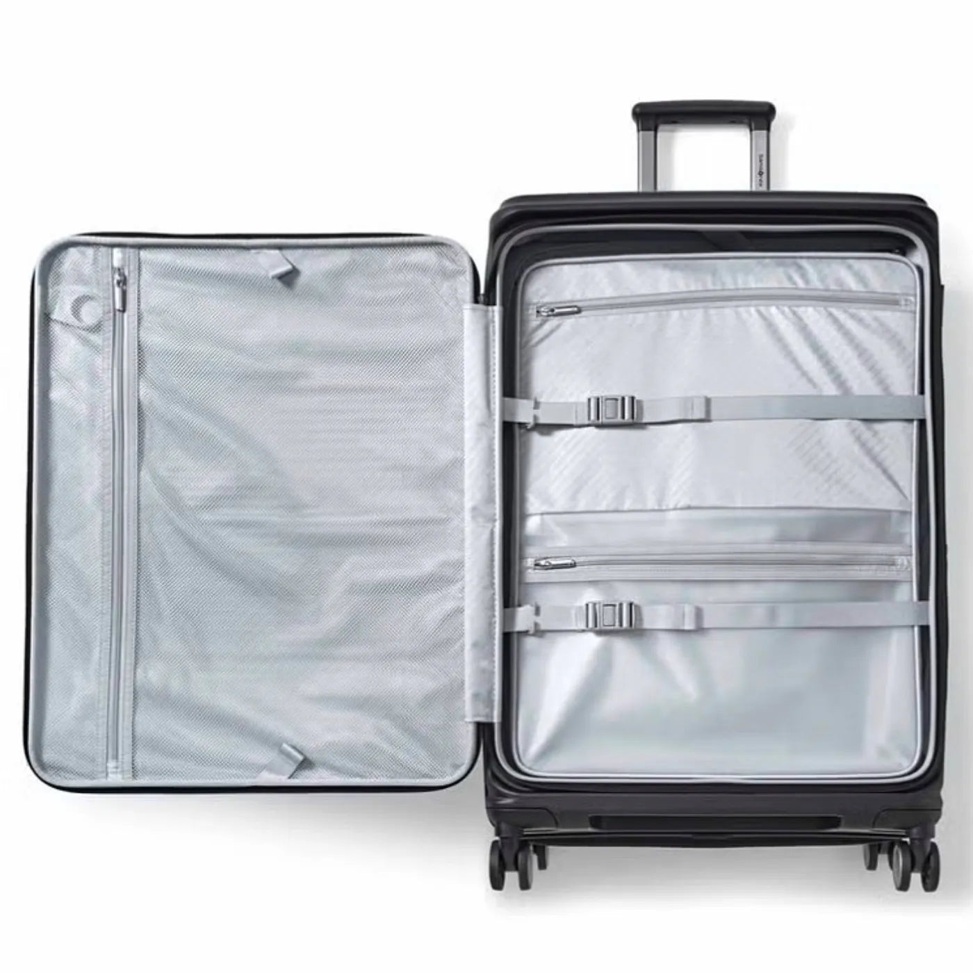Samsonite Paralux 81 cm Expandable Front Opening Suitcase - Black