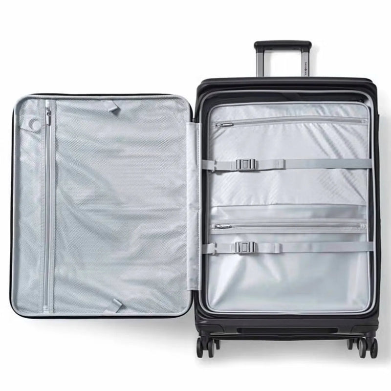 Samsonite Paralux 81 cm Expandable Front Opening Suitcase - Black